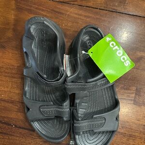 CROCS Black Men's Sandals